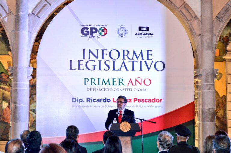 Primer Informe Legislativo del Dip. Ricardo López Pescador