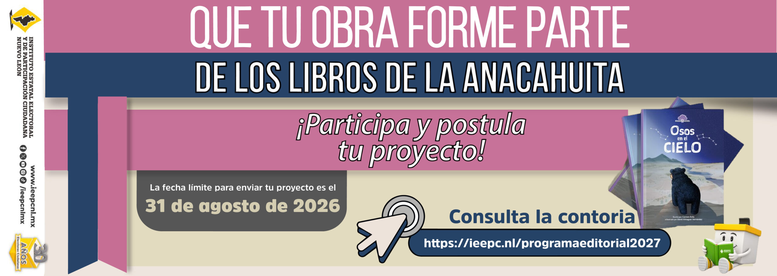Convocatoria programa editorial 2027